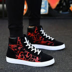 Julian's Menswear Blue 39 Men's Casual Platform Sneakers