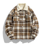 Julian's Menswear Men's Casual Insulated Winter Jacket with Windproof Polyester-Cotton Shell and Plush Cotton Fill