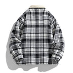 Julian's Menswear Men's Casual Insulated Winter Jacket with Windproof Polyester-Cotton Shell and Plush Cotton Fill