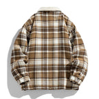 Julian's Menswear Men's Casual Insulated Winter Jacket with Windproof Polyester-Cotton Shell and Plush Cotton Fill