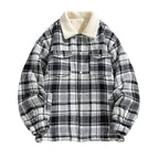 Julian's Menswear Men's Casual Insulated Winter Jacket with Windproof Polyester-Cotton Shell and Plush Cotton Fill