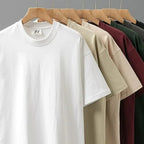 Julian's Menswear S Red Men's 230GSM Heavyweight Cotton T-Shirt - Breathable and Quick-Dry