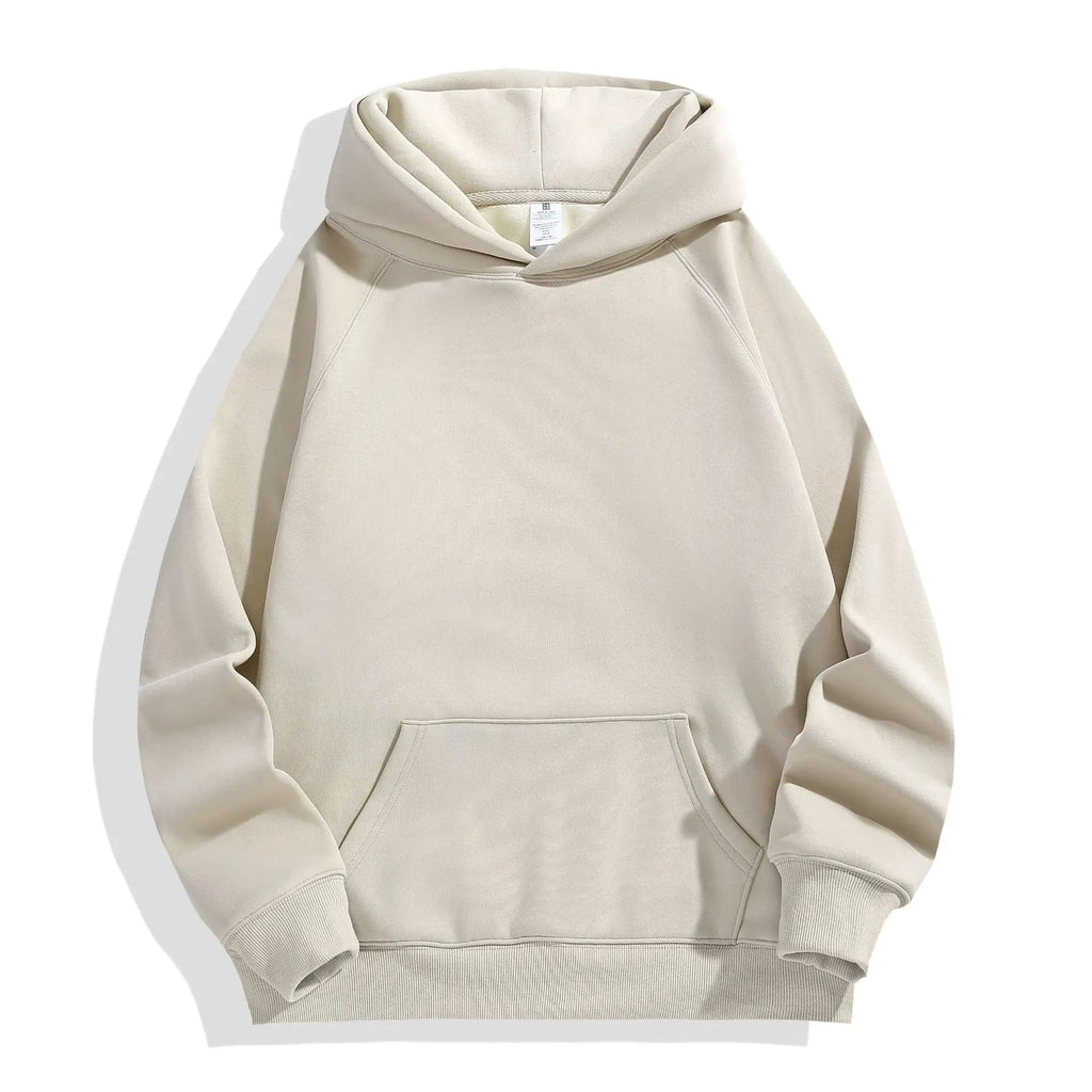 Julian's Menswear XS Black Men's Heavyweight 600GSM Cotton Hoodie