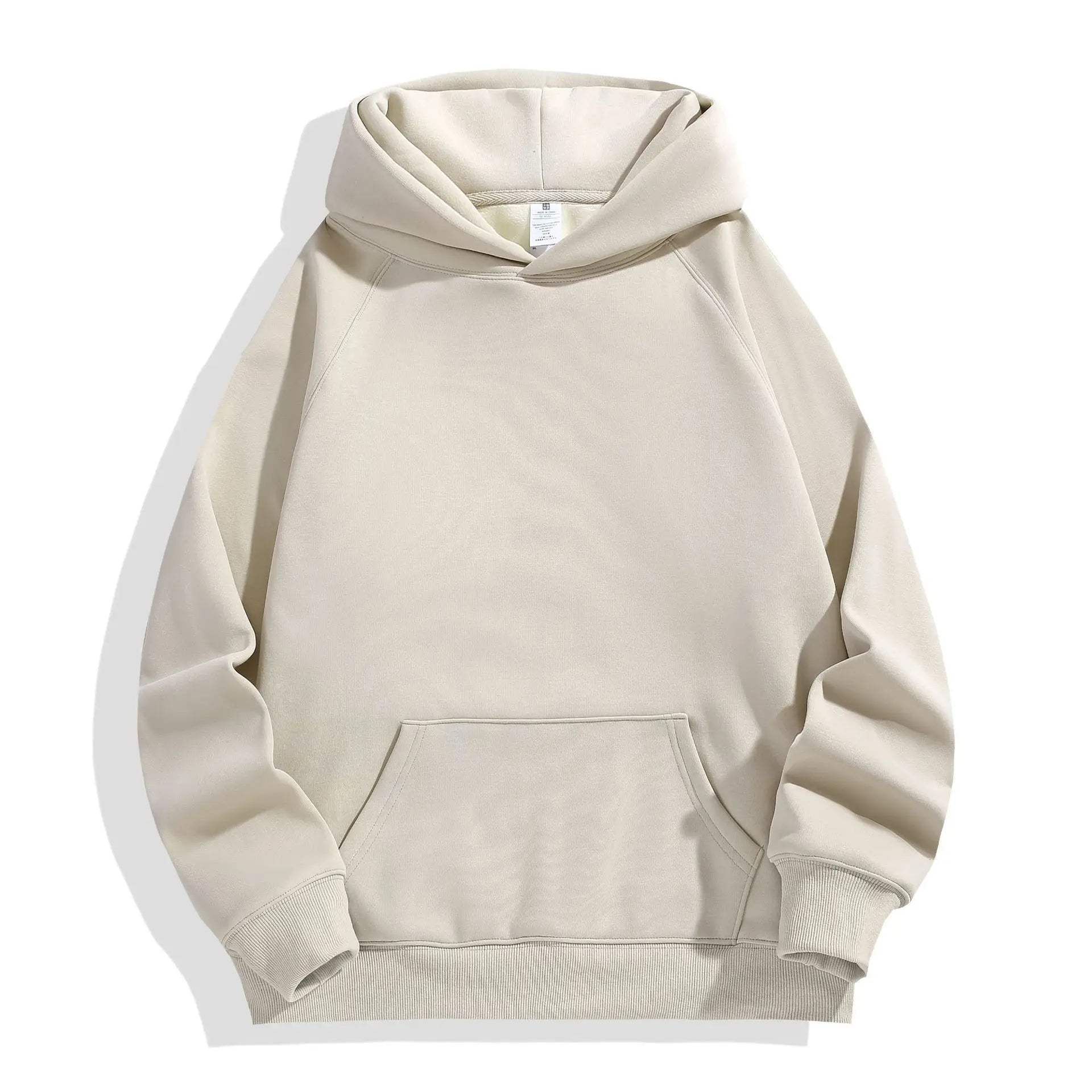 Julian's Menswear XS Black Men's Heavyweight 600GSM Cotton Hoodie