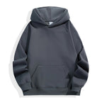 Julian's Menswear XS Black Men's Heavyweight 600GSM Cotton Hoodie