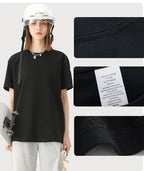 Julian's Menswear Men's Quality Heavyweight Cotton T-Shirt | Classic Fit O-Neck Shirt