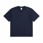 Julian's Menswear S Navy Men's Quality Heavyweight Cotton T-Shirt | Classic Fit O-Neck Shirt