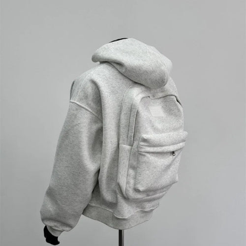 Julian's Menswear Men's Heavyweight Cotton Zip-Up Hoodie - Warm & Durable