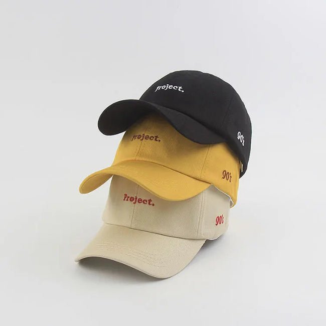 Julian's Menswear - Men's 90s Style Adjustable Cap - Classic Curved Brim Hat