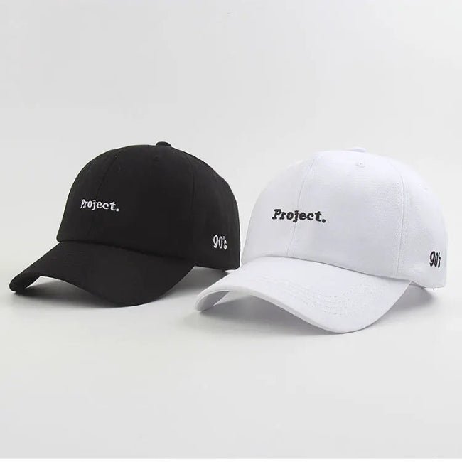 Julian's Menswear - Men's 90s Style Adjustable Cap - Classic Curved Brim Hat