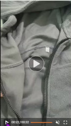 Men's Hooded Wool Blend Winter Jacket