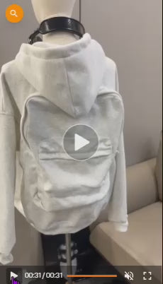 Men's Heavyweight Cotton Zip-Up Hoodie - Warm & Durable