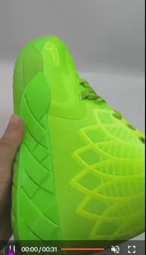 Men's Basketball Shoes - Breathable Microfiber High Top