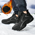 Julian's Menswear Men's High-Top Running Shoes with Advanced EVA Midsole for Comfort and Durable Microfiber Upper
