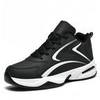 Julian's Menswear Men's High-Top Running Shoes with Advanced EVA Midsole for Comfort and Durable Microfiber Upper
