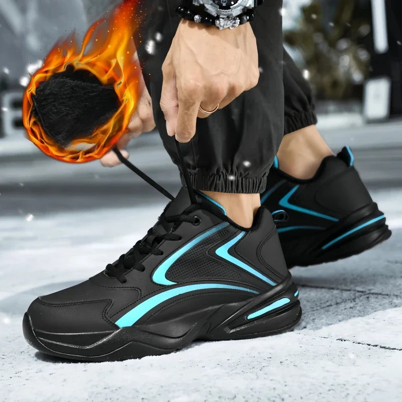 Julian's Menswear Men's High-Top Running Shoes with Advanced EVA Midsole for Comfort and Durable Microfiber Upper