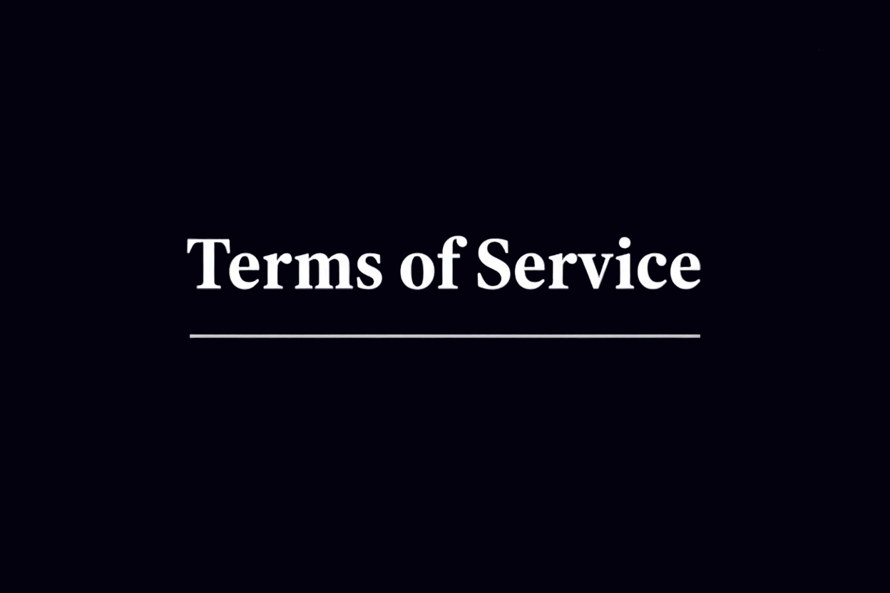 Terms of Service Banner